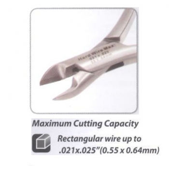 Hard Wire cutter 15 Degree Angled Tc